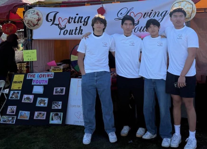 The Loving Youth booth at the Vietnamese Tết Festival in San Diego